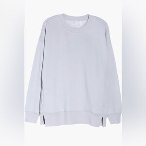 Zella “Amazing Crewneck Sweatshirt” in Blue Icelandic • Women’s XS • LIKE NEW